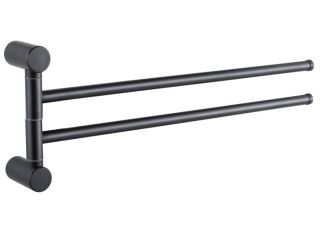 Полотенцедержатель Haiba HB8412-7 42см чёрный